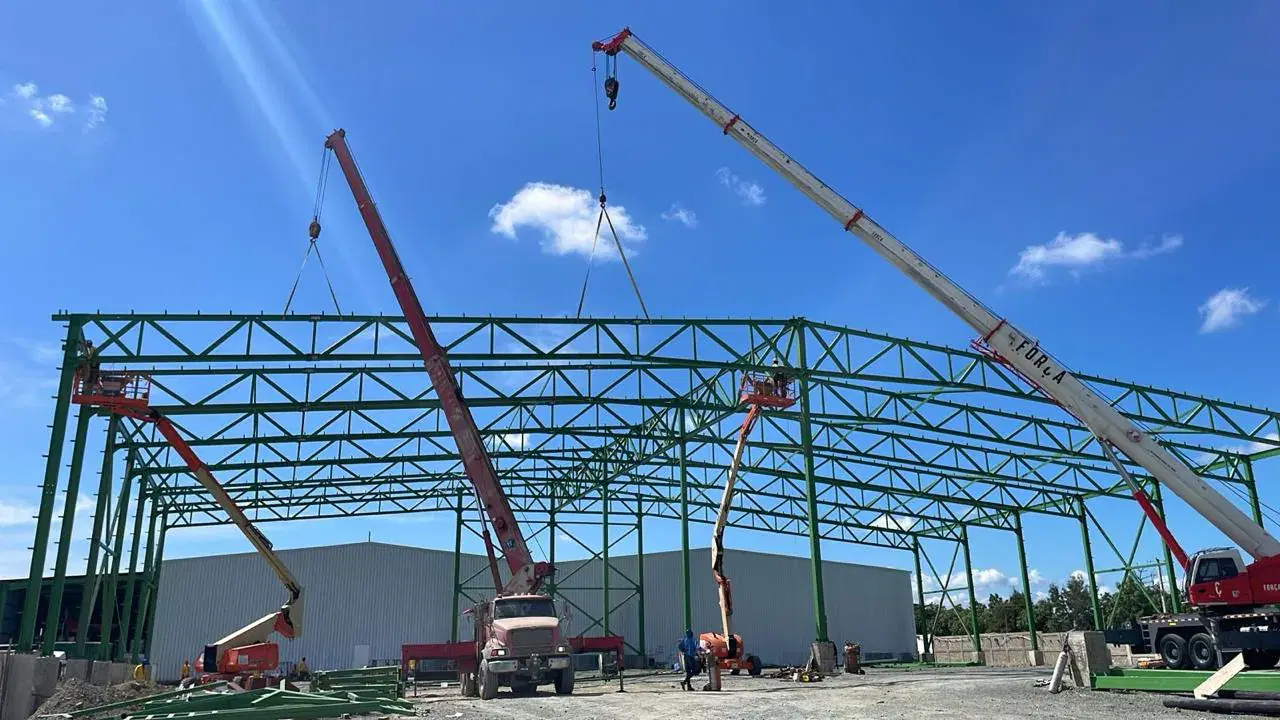 Industrial and commercial steel-framed buildings